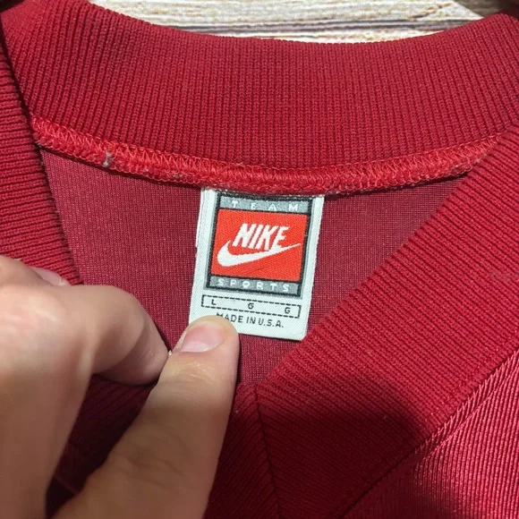 Oklahoma Sooners Football Jersey Vintage 90’s Nike Mens L Rare USA #33 - Picture 7 of 11